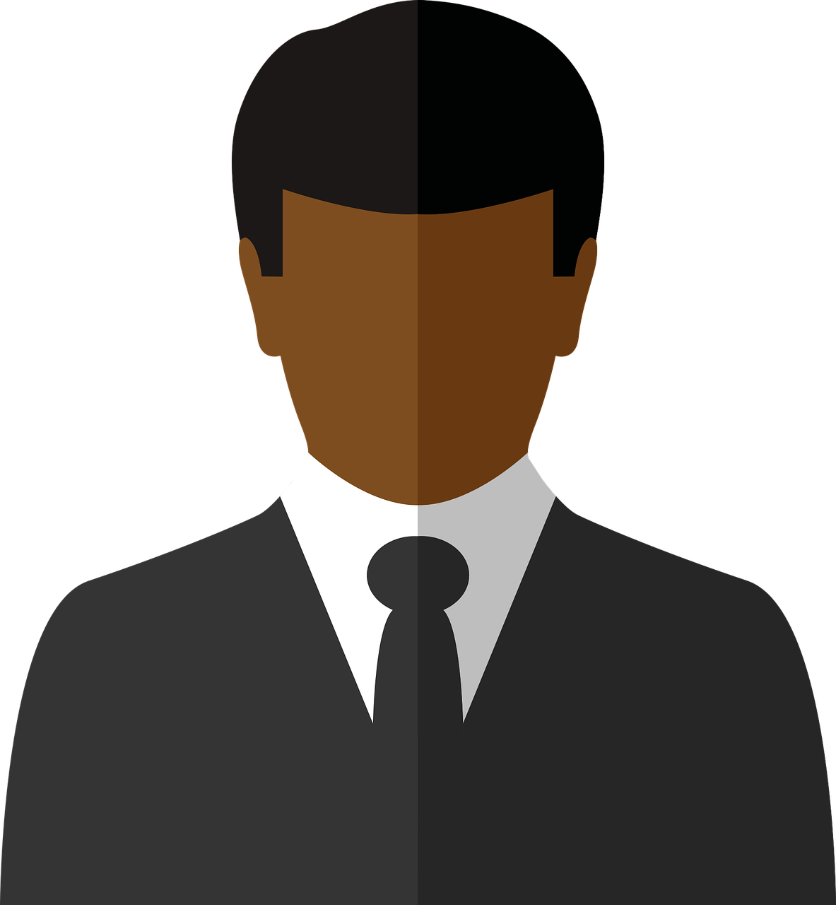 bipoc, poc, man, portrait, business, black, suit, tie, cutout