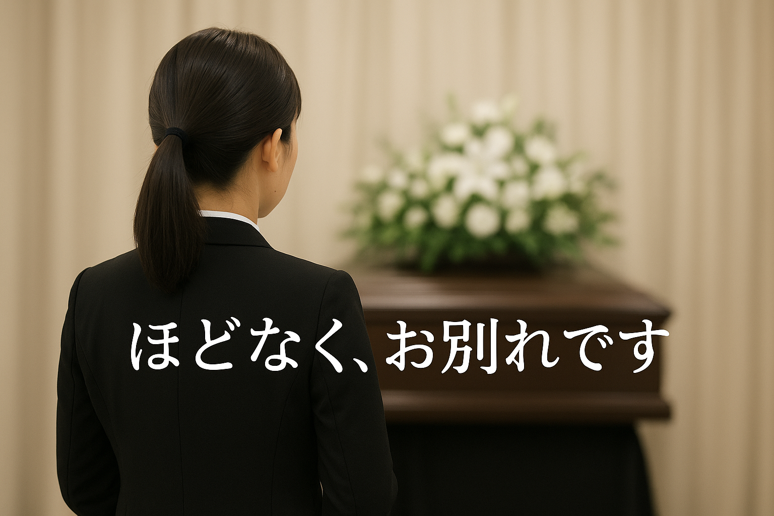 ほどなく、お別れです